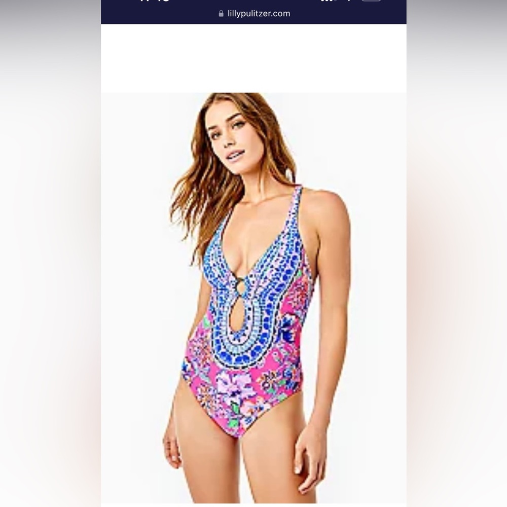 NWT Lily Pulitzer Ester one piece swimsuit